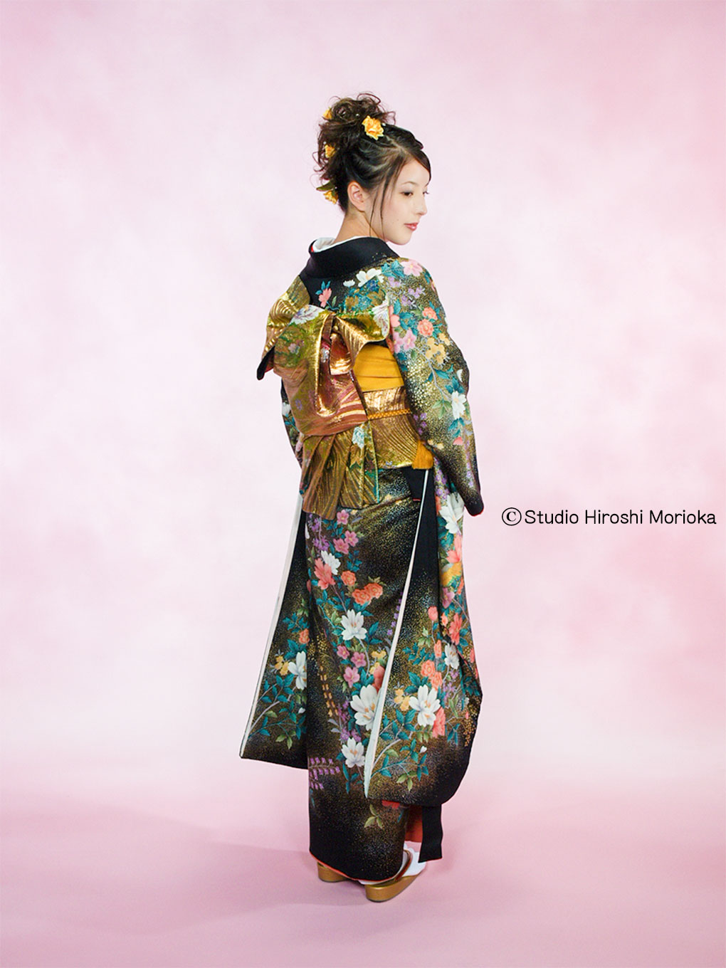 成人式記念写真