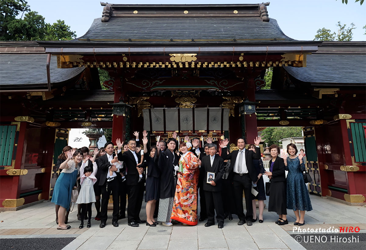 宮城県塩竃市塩竈神社結婚式出張撮影